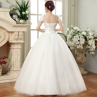 Nouvelle Robe de Mariée Princesse en Satin Moderne pour Femme XL, avec Haut Volants en Dentelle Florale, Longue pour Cérémonie de Mariage