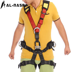 Arnés de Seguridad de Cuerpo Completo Al-Nasr, Capacidad de Carga de 500 kg, Ajustable, de Poliéster, con 4 Anillos en D, para Trabajos en Altura y Escalada - Product Image 4