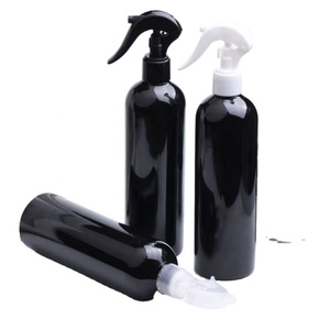 Botella pulverizadora vacía de 400 ml con gatillo, negra, para detallado de coches, cuidado del cabello, lavado de manos, botella pulverizadora de cloroformo de plástico - Product Image 1