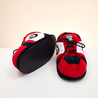 Pantoufles d'hiver antidérapantes les plus confortables pour la maison, style baskets en peluche