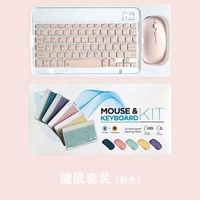 Combo de Teclado y Ratón Inalámbrico Delgado con Retroiluminación RGB, Interfaz PS/2+USB, Resistente al Agua y a Caídas, para Windows/Mac/Tablet - Pedido al por Mayor