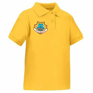 Polo d'été de couleur blanche promotionnel Uniforme scolaire Chemises polo à manches courtes Producteurs d'enfants - Product Image 2