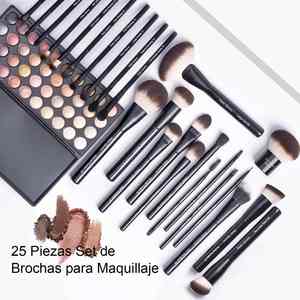 Daily Queen <span class=keywords><strong>NYX</strong></span> - Juego de 25 Brochas de Maquillaje de la Serie Sepr, Color Negro, de Alta Calidad, Suaves y Densas, para Base de Maquillaje y Sombra de Ojos - Product Image 6