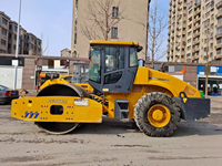 Compacteur de sol d'occasion haute performance XS223J, rouleau vibratoire monocylindre de 22 tonnes pour travaux de terrassement