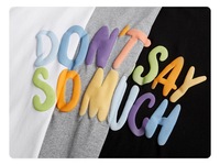 Sweat-shirt à capuche avec logo 3D, ensemble de haute qualité, imprimé en soie, décontracté