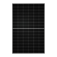 Panneau solaire monocristallin de type N à demi-cellules à haut rendement avec cadre noir, module PV 445-465W
