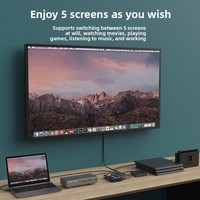 Commutateur HDMI 1.4 4K 30Hz, câble HDMI 5 entrées 1 sortie, boîte de commutation HDMI pour ordinateur portable