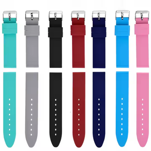 Cinturino classico per orologio intelligente in Silicone di lusso impermeabile 18/20/22/24mm per Apple per <span class=keywords><strong>Samsung</strong></span> per Galaxy Iwatch Ultra 2 - Product Image 2