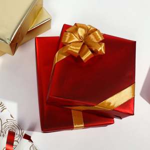 Venta al por mayor 80g Día de San Valentín papel tisú metálico 43*300cm regalo lujo embalaje personalizado rollo de papel de regalo - Product Image 6