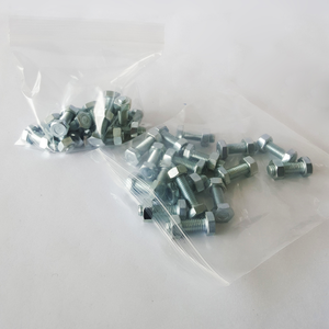 Versatile Recyclable LDPE Resealable <b>Grip</b> <b>Seal</b> <b>Bags</b> with Secure Closure for Organizing Storing Protecting Small Items - Product Image 1