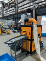 Broyeur de fils industriels à taux de séparation de cuivre élevé, machine de granulation de câbles en cuivre, broyeur de fils pour le recyclage