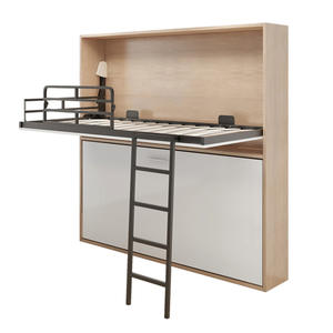 Невидимая двухъярусная кровать для маленьких квартир многофункциональная двухслойная кровать раскладная кровать <span class=keywords><strong>Murphy</strong></span> для детей - Product Image 4