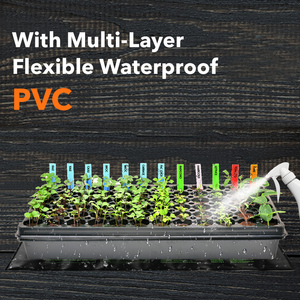 Seedling Heat Mat, Durable Waterproof Seed Germination Heating Mat, Warm Hydroponic Plant Heating 93*52cm EUPlug - Product Image 3