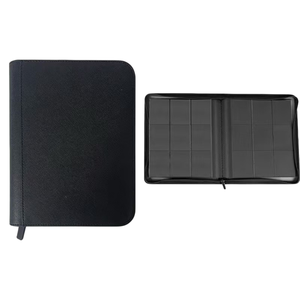 Album de cartes photo Kpop à 9 pochettes, 360 emplacements, en cuir PU, classeur de cartes à collectionner, étanche, pour exposition et cadeaux - Product Image 1