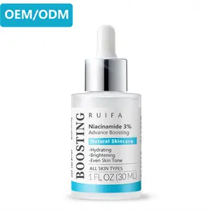 OEM Private Label Treat Dark Spots Improve Uneven Skin Tone Korean Skin Care 3% Niacinamide Serum for Face