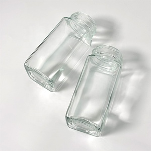 Set di Barattoli in Vetro con Coperchio in Bambù per Spezie, Sale e Pepe, Facili da Aprire, Sicuri e con Chiusura Ermetica, Ideali per Zucchero - Product Image 3