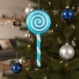 Modern 20cm <b>Christmas</b> Tree Pendant Props Lollipop Window <b>Christmas</b> <b>Decorations</b> for Home Scene Layout Collocation MOQ 50pcs - Product Image 5
