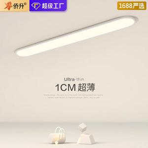 Minimalist Strip <b>Ceiling</b> <b>Light</b> Led Ultra Thin For Entrance Balcony Living Room Walk In Closet - Product Image 2