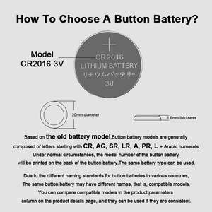 PUJIMAX 5 unids/pack baterías digitales Cr 2016 Dl2016 Ecr2016 Lm2016 baterías 3V batería <span class=keywords><strong>de</strong></span> litio para <span class=keywords><strong>reloj</strong></span> juguetes <span class=keywords><strong>de</strong></span> Control remoto - Product Image 4
