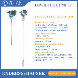 เซ็นเซอร์วัดระดับแบบเรดาร์คลื่นนำทาง Endress+Hauser รุ่น E+H FMP57 สำหรับการวัดที่แม่นยำ - Product Image 4