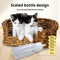 Biberon pour animaux de compagnie pour chatons, chiots et lapins nouveau-nés - Usage vétérinaire