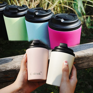 8oz tái sử dụng cốc cà phê nhiệt cắm trại <span class=keywords><strong>cup</strong></span>, chân không cách nhiệt cho nóng và lạnh đồ uống, sinh thái thân thiện - Product Image 4