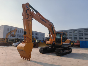รถขุดไฮดรอลิกแบบตีนตะขาบมือสอง ผลิตในเกาหลี ยี่ห้อฮุนได รุ่น 220LC‑9S น้ำหนัก 22 ตัน เครื่องจักรก่อสร้างขนาดใหญ่ - Product Image 4