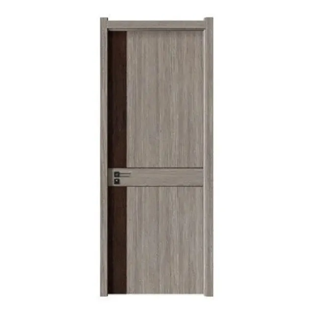Aman-puerta interior de madera sólida para dormitorio, diseño individual, de pvc