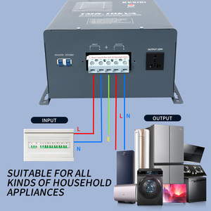 Régulateurs de tension automatiques monophasés 220V AC de type relais, à montage mural, 2KVA, 3KVA, 5KVA – Meilleures ventes - Product Image 2