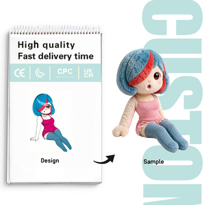 Fabricant de peluches de haute qualité, peluches personnalisées de dessins animés, poupées en peluche sur mesure avec des poupées en peluche - Product Image 3