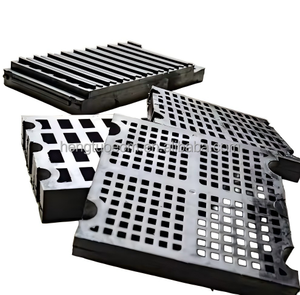 New <span class=keywords><strong>Polyurethane</strong></span> Cao Su <span class=keywords><strong>PU</strong></span> Tấm Tuyệt Vời Kháng Hóa Chất Cho Quặng Sàng Lọc Loại Vuông Rung Sàng Lọc Màn Hình - Product Image 4