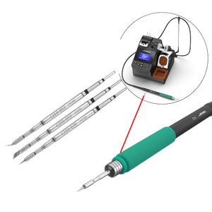Puntas de Soldadura de Cobre de Precisión Originales <span class=keywords><strong>JBC</strong></span> Serie C210/C245, Compatibles con Soldadores T210/T245 CDS/CDB - Product Image 1