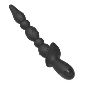 Soft Touch Silikon Saugnapf Kugel ziehen vibrierenden <span class=keywords><strong>Anal</strong></span> Perlen Plug G-Punkt <span class=keywords><strong>Anal</strong></span> Expansions streifen Massage gerät - Product Image 3