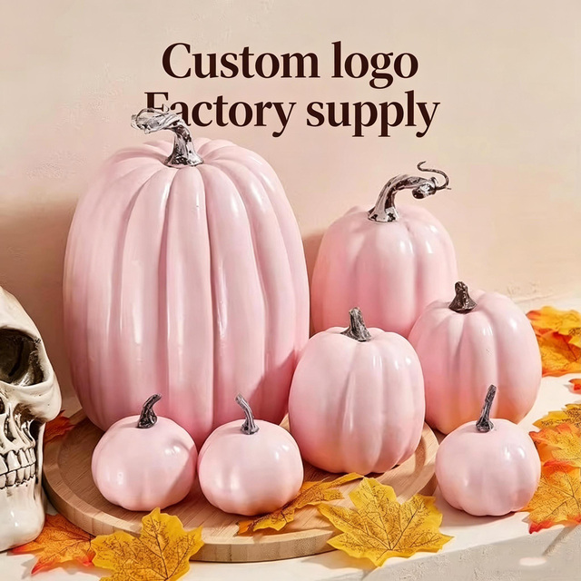 AYOYO NEW ARRIVAL Halloween 7pcs Plastic Pumpkin Portable Outdoor Use Decoration for Wedding Thanksgiving