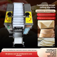 Machine automatique commerciale pour la fabrication de feuilles de raviolis en acier inoxydable, imitant le travail manuel