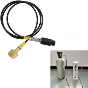 Kit de Manguera Externa de Alta Presión Sodastream de 1.5m, Negra, TPE, para Tanque de CO2 Casero, Herramientas de Aire Personalizables OEM - Product Image 6