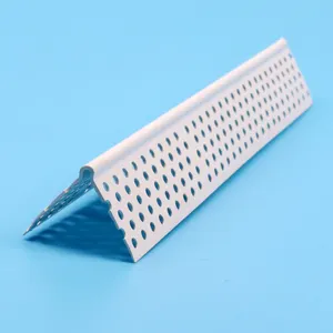 Plastik PVC profil beyaz PVC vinil köşe boncuk köşe eklemi/vinil açı boncuk için yapı