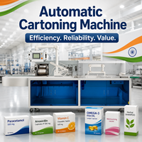 Machine d'emballage multifonctionnelle pour cartons, solution d'emballage industrielle pour boîtes en papier pour usine de biscuits et de gâteaux