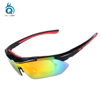 Lunettes de soleil de sport Lentille multifonctionnelle Lunettes de soleil de sport polarisées Lunettes d'équitation de vélo Lunettes de cyclisme polarisées