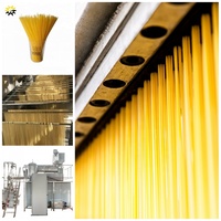 Spaghetti italien industriel de pâtes faisant la machine/ligne de production automatique de vermicelles spaghetti de nid de pâtes italiennes