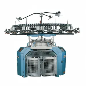 Fabricante de máquinas de fabricación de telas HuanS, máquina de tejer circular de un solo lado a precio barato personalizada