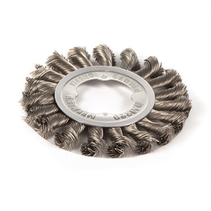 Twisted Knot <b>Brush</b> With Shaft 6 Mm Steel Abrasive For <b>Power</b> Tools - Product Image 2