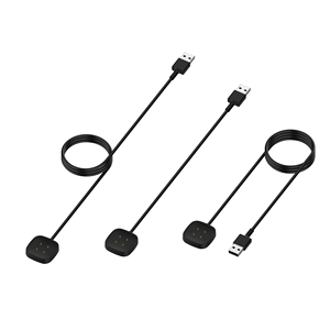 Cargador de base de carga magnética USB para <span class=keywords><strong>Fitbit</strong></span> Versa <span class=keywords><strong>4</strong></span> Cable de alimentación de carga rápida para <span class=keywords><strong>Fitbit</strong></span> Versa 3 Sense Smart Watch Accesorios - Product Image 2