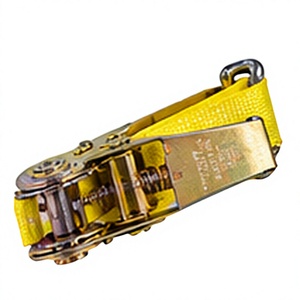 Correa de Amarre GTCFI de 25 mm y 1.5 Toneladas, Correa de Sujeción Resistente con Ganchos Dobles en J para Asegurar Carga en Camiones - Product Image 1