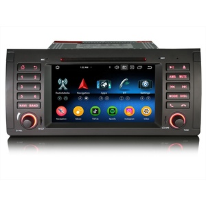 UE Erisin ES6553B Android 14,0 4G Carplay Gps sistema de navegación para BMW X5 E53 DVD estéreo SWC DSP DAB Auto Android coche ESTÉREO - Product Image 1