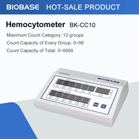 Hémocytomètre BIOBASE Chine de haute qualité, 12 groupes, compteur de cellules sanguines, analyseur de laboratoire pour laboratoire