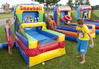 Jeux gonflables de carnaval intéressants à vendre, jeux d'extérieur durables en PVC pour la location commerciale et les fêtes