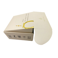 Dossiers en carton ondulé sur mesure en gros avec pelliculage mat et estampage à chaud doré |   Options de logo personnalisé OEM pour l'emballage de cadeaux
