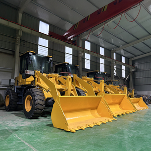 איכות גבוהה 4wd מעמיס הרמה והערימה גלגל בניין מכונת הרכבה ציוד קדמי קצה מעמיס עם דלי - Product Image 4