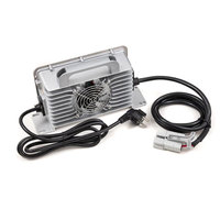 LNLEE Chargeur de batterie intelligent étanche 2300W 30A entièrement automatique 60V OTP Lifepo4 Lithium Lead Acid Inverter Charger